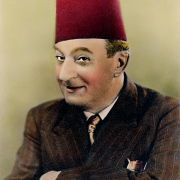 Syrian Man With Tarboush. Deir Ez Zor. 1950s. Size 18x24cm