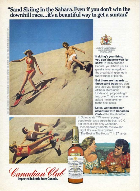 Canadian Club advertising campaign