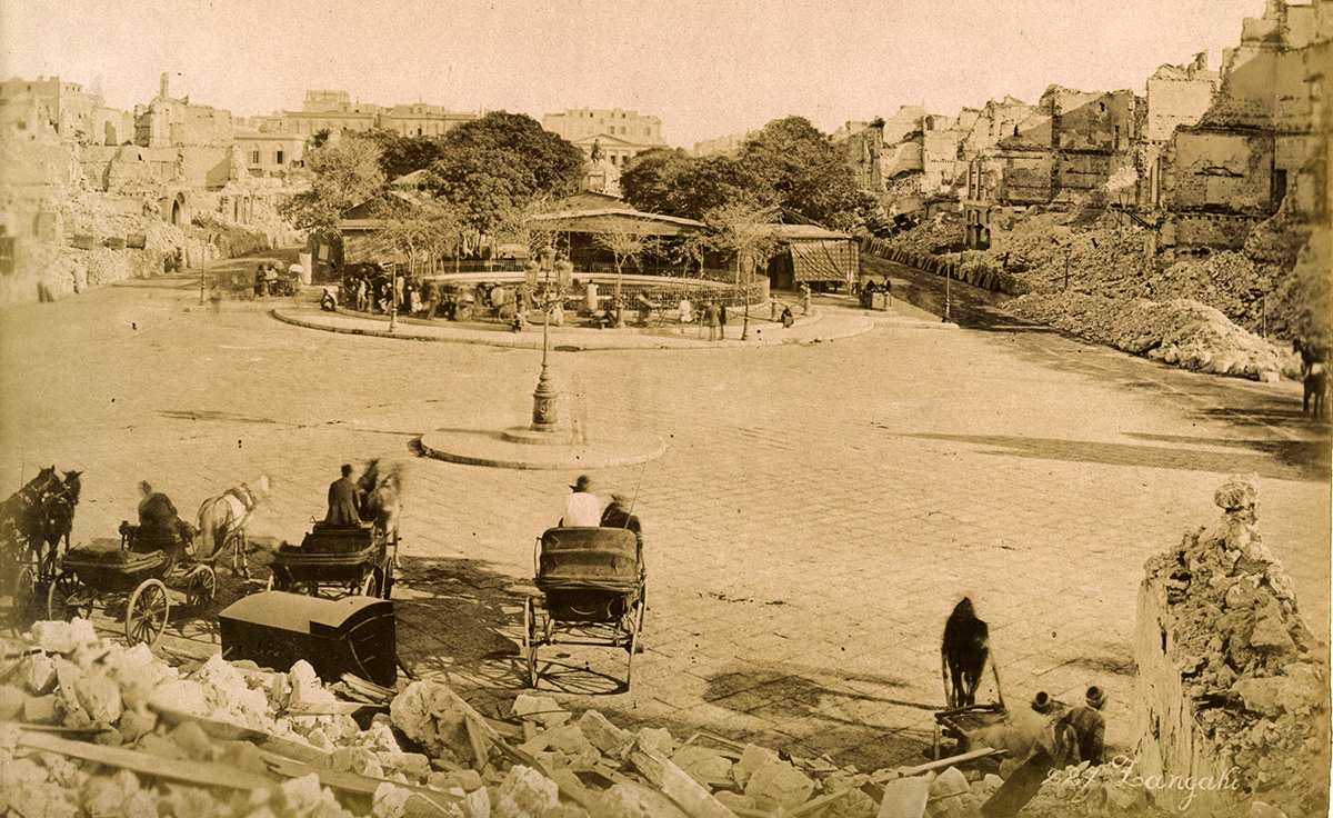 Alexandria 1882: The British Bombardment - Photorientalist